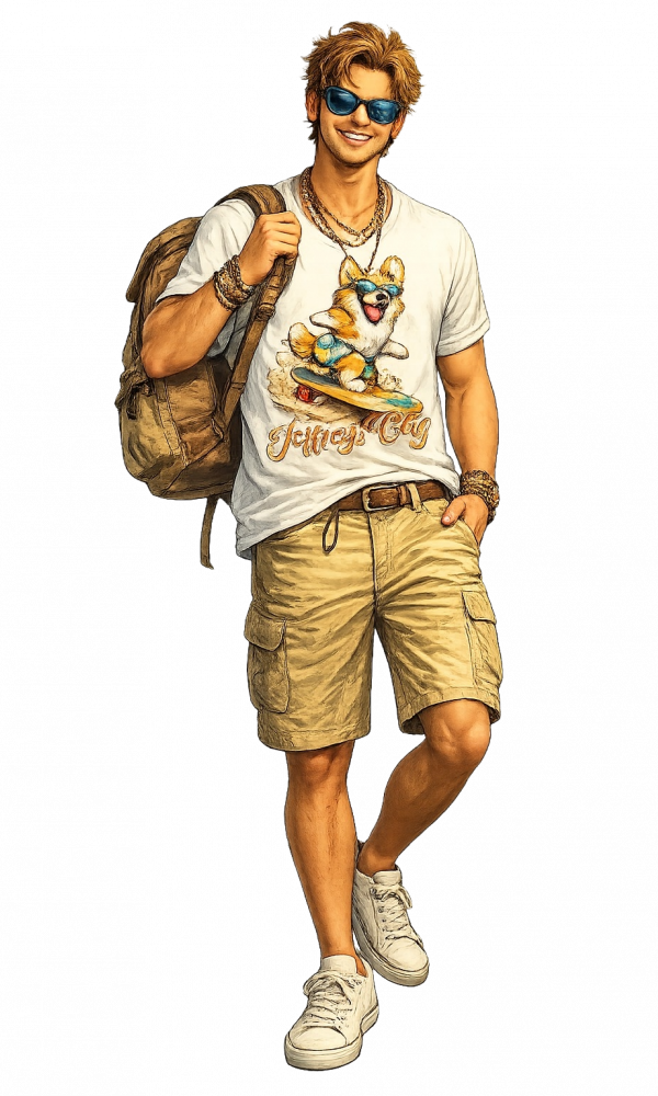 Mens Cotton Crew Neck T-Shirt